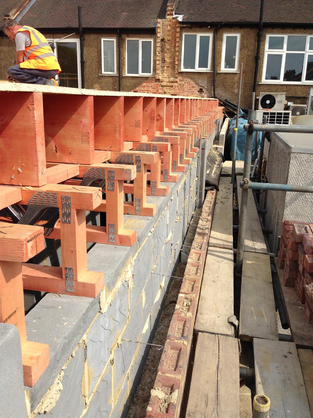 Fforest Timber Engineering EASI JOISTS® FLAT ROOF